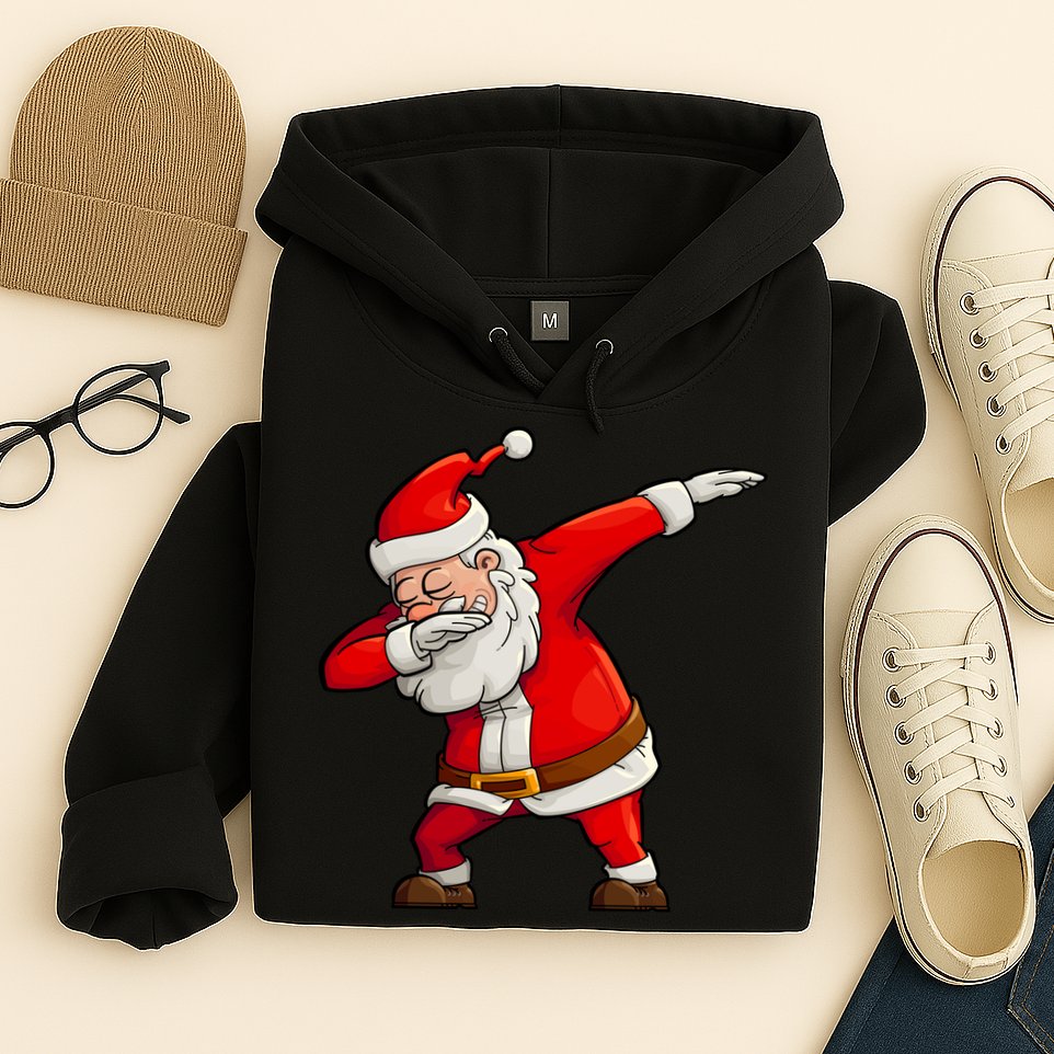 Dabbing Santa Claus Hoodie