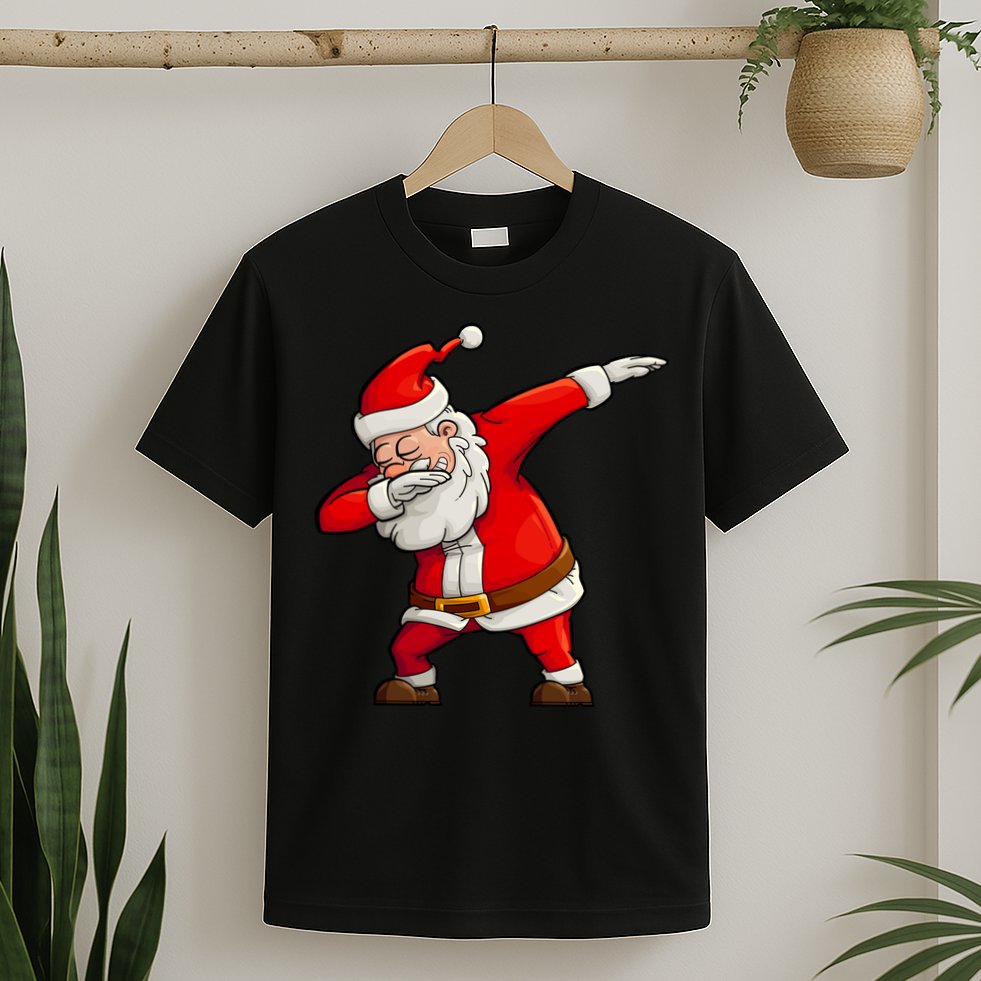Dabbing Santa Claus T-Shirt
