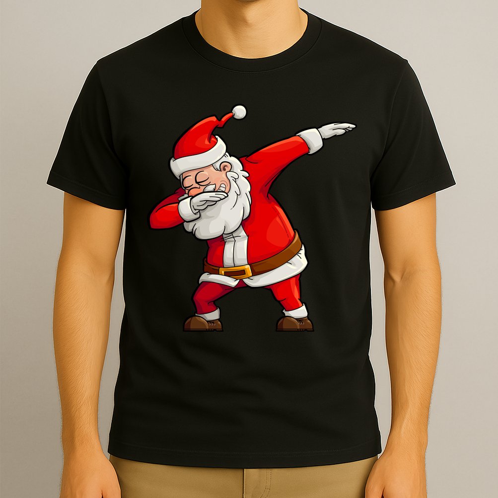 Dabbing Santa Claus T-Shirt