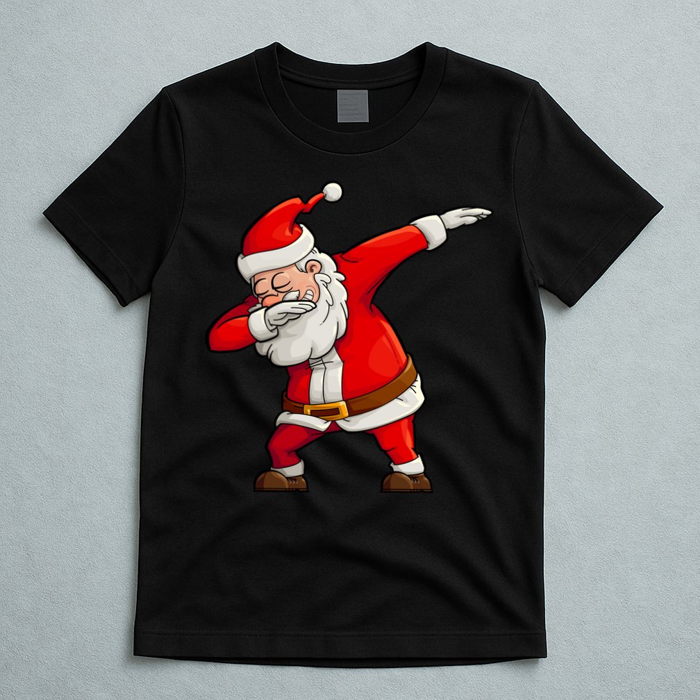 Dabbing Santa Claus T-Shirt