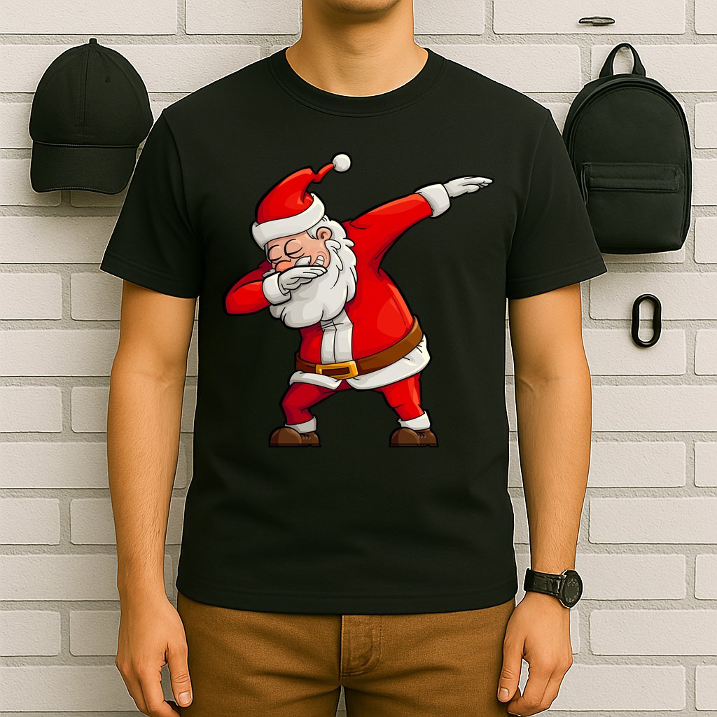 Dabbing Santa Claus T-Shirt