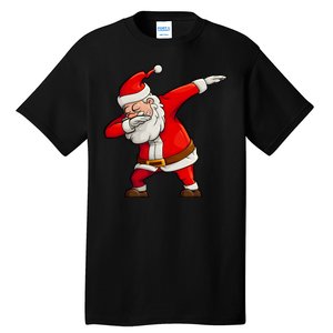 Dabbing Santa Claus Tall T-Shirt