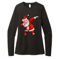 Dabbing Santa Claus Womens CVC Long Sleeve Shirt