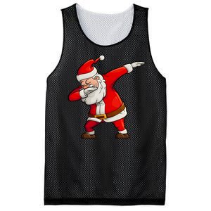 Dabbing Santa Claus Mesh Reversible Basketball Jersey Tank