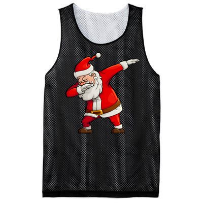 Dabbing Santa Claus Mesh Reversible Basketball Jersey Tank