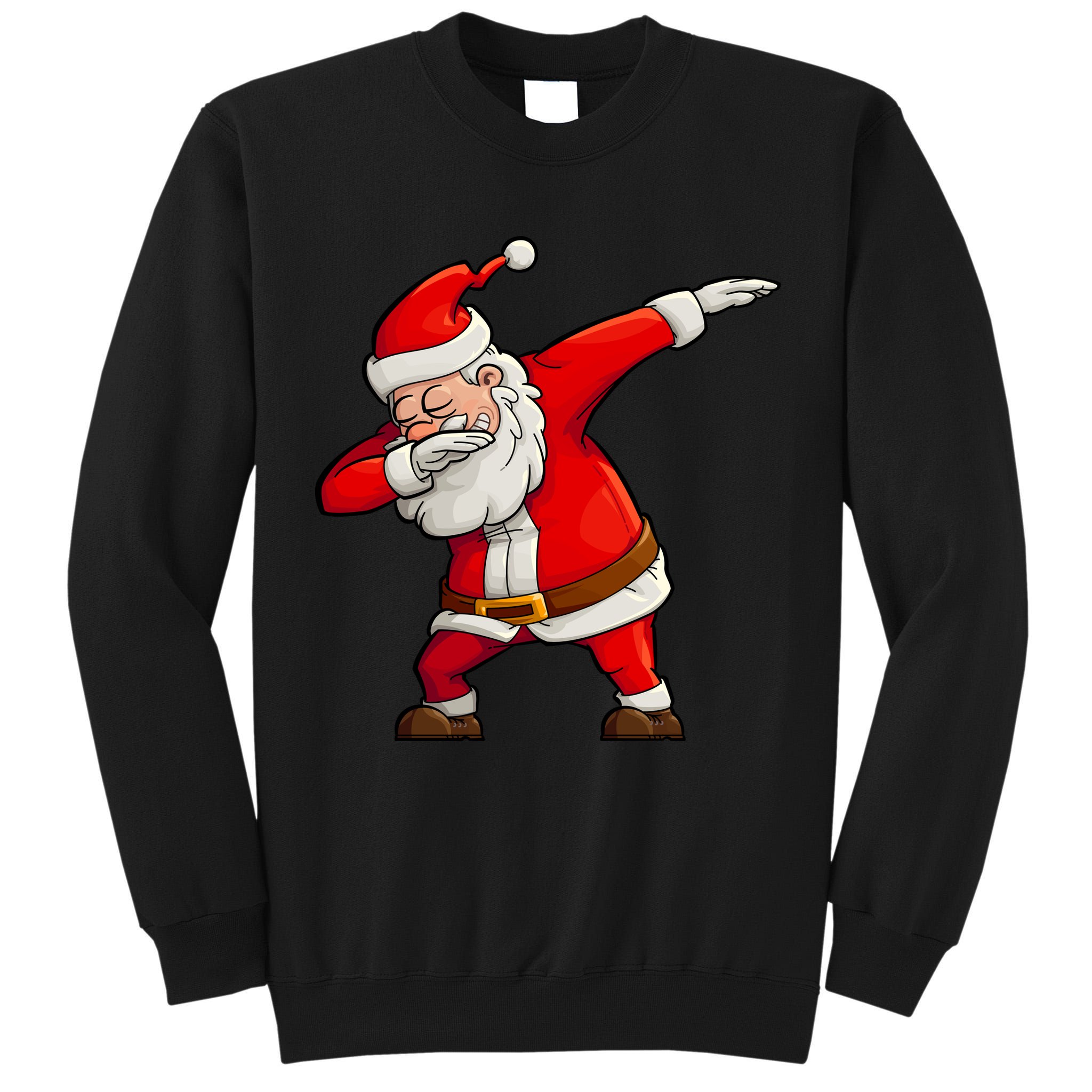 Dabbing Santa Claus Tall Sweatshirt