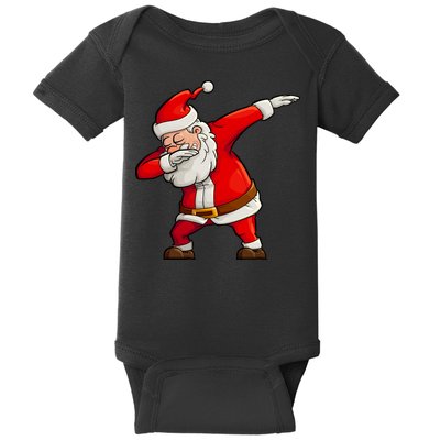 Dabbing Santa Claus Baby Bodysuit