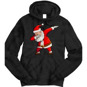 Dabbing Santa Claus Tie Dye Hoodie