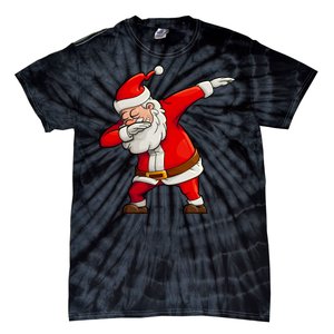 Dabbing Santa Claus Tie-Dye T-Shirt