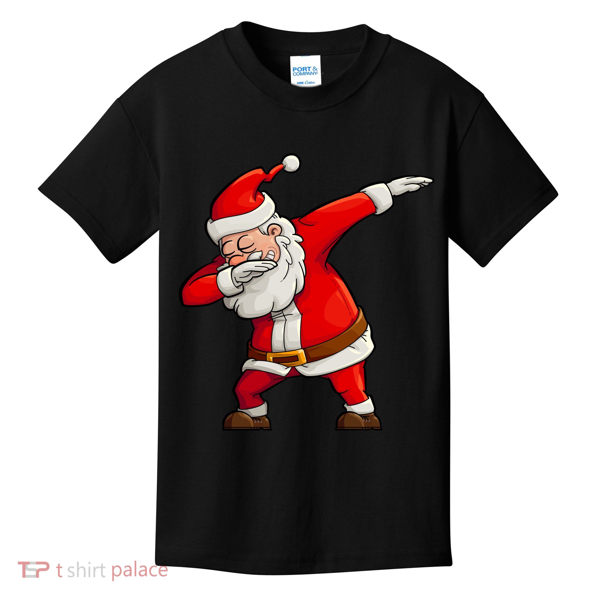 Dabbing Santa Claus Kids T-Shirt