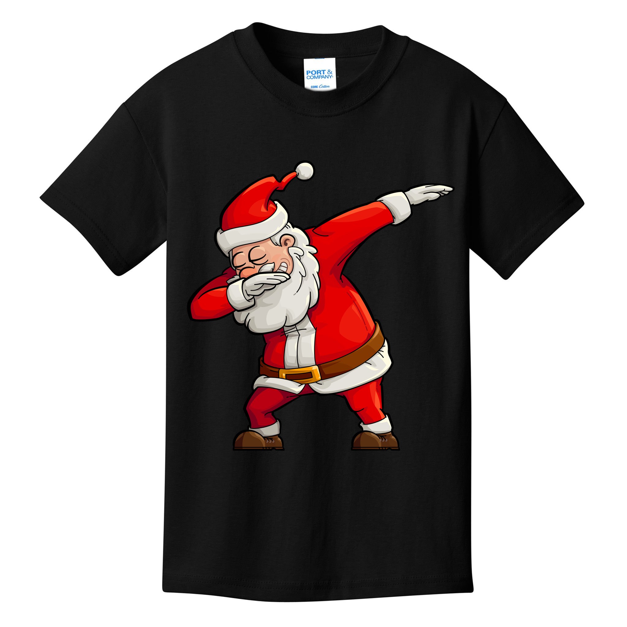 Dabbing Santa Claus Kids T-Shirt