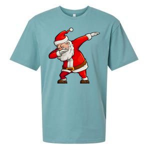 Dabbing Santa Claus Sueded Cloud Jersey T-Shirt