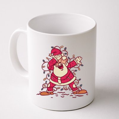 Dabbing Santa Cartoon Coffee Mug