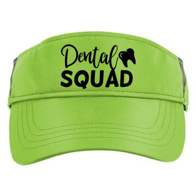 Dental Squad Cute Dentist Office And Hygienist Staff Gift Adult Drive Performance Visor