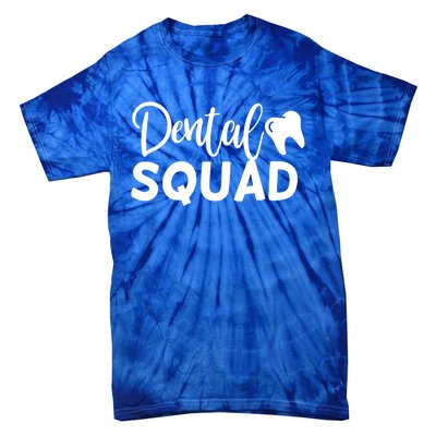 Dental Squad Cute Dentist Office And Hygienist Staff Gift Tie-Dye T-Shirt