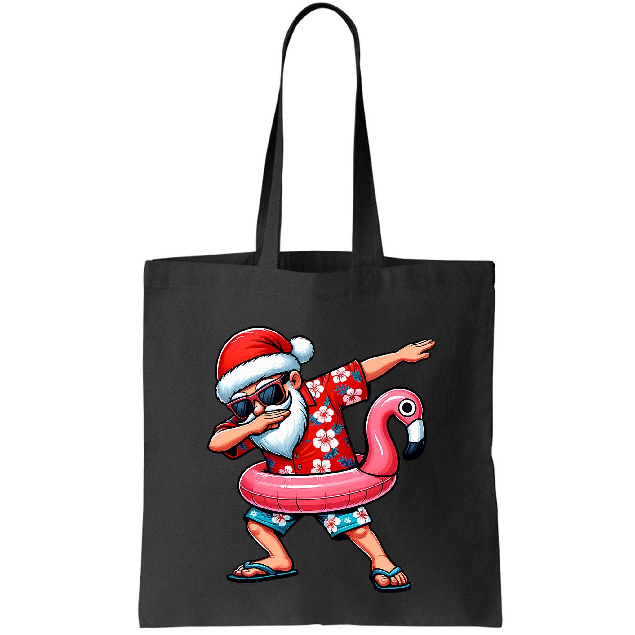 Dabbing Santa Christmas In July Hawaiian Xmas Dab Bag