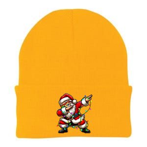 Dabbing Santa Christmas Xmas Holiday Knit Cap Winter Beanie