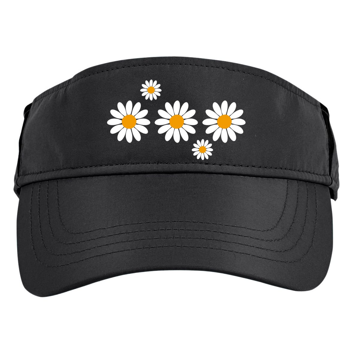 Daisy Spring Cute Floral Adult Drive Performance Visor