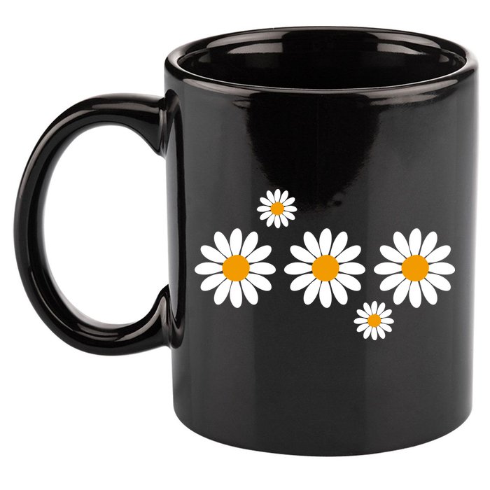 Daisy Spring Cute Floral 11oz C Handle Ceramic Mug
