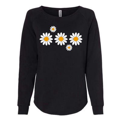 Daisy Spring Cute Floral Womens California Wash Sweatshirt