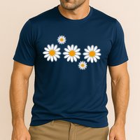 Daisy Spring Cute Floral Cooling Performance Crew T-Shirt