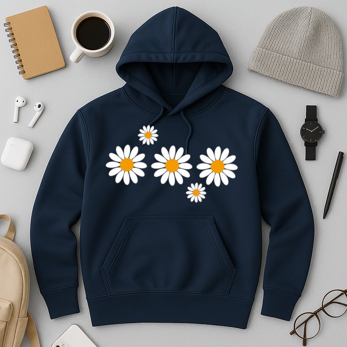 Daisy Spring Cute Floral Hoodie