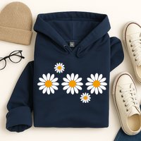 Daisy Spring Cute Floral Hoodie