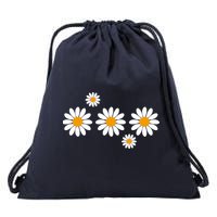 Daisy Spring Cute Floral Drawstring Bag