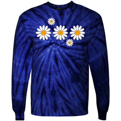 Daisy Spring Cute Floral Tie-Dye Long Sleeve Shirt