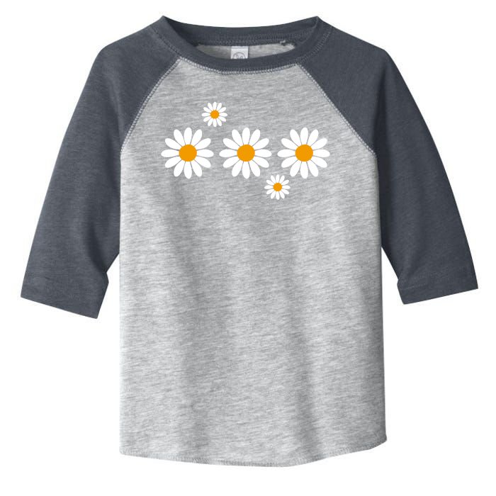 Daisy Spring Cute Floral Toddler Fine Jersey T-Shirt