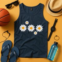 Daisy Spring Cute Floral Tank Top