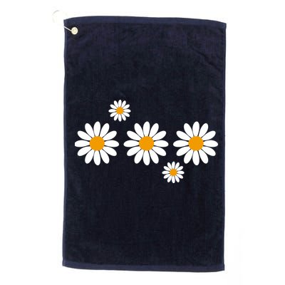 Daisy Spring Cute Floral Golf Towel