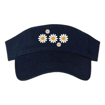 Daisy Spring Cute Floral Valucap Bio-Washed Visor