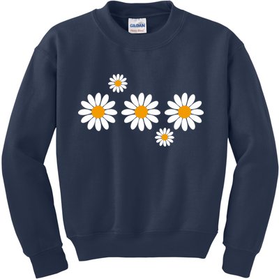 Daisy Spring Cute Floral Kids Sweatshirt