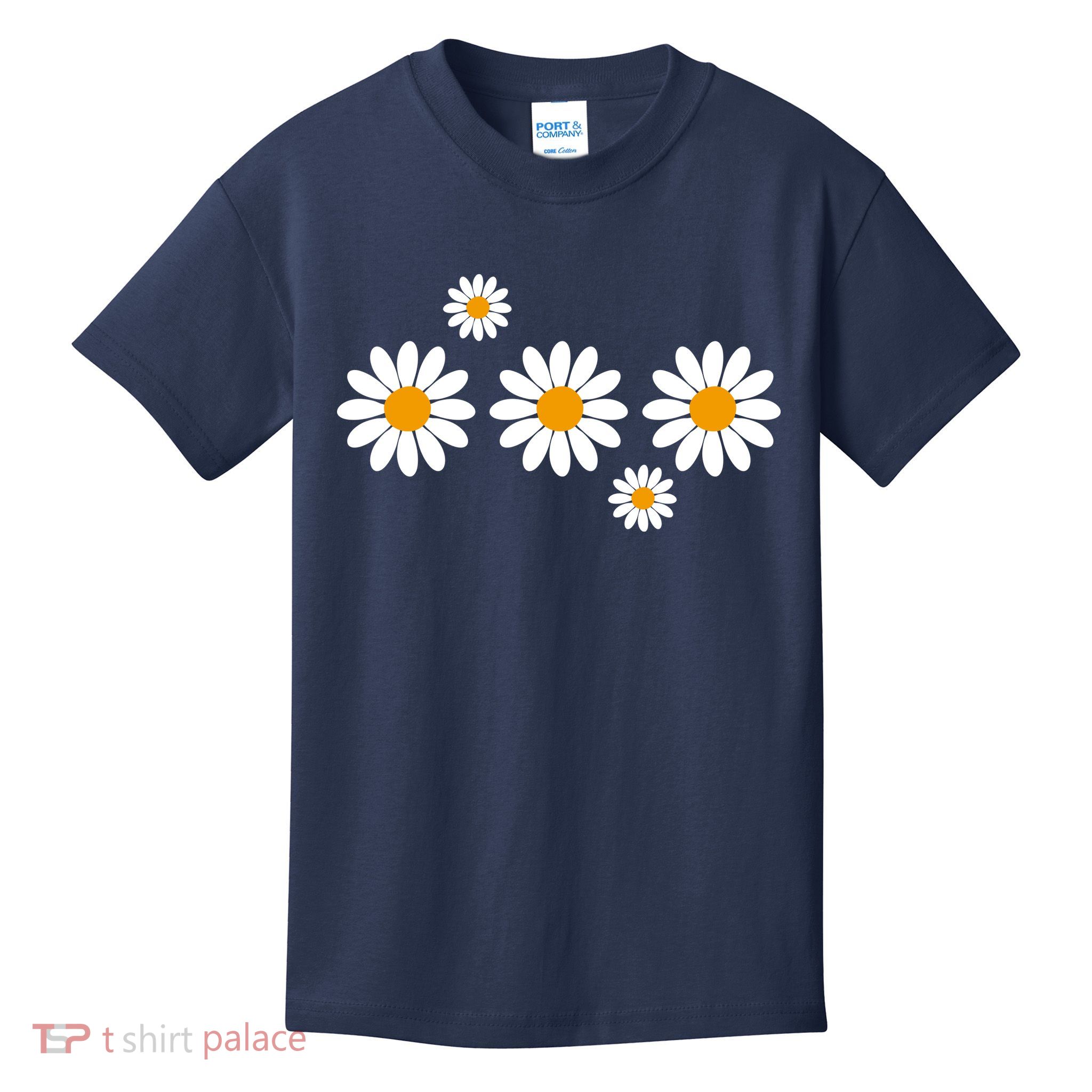 Daisy Spring Cute Floral Kids T-Shirt