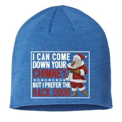 Dirty Santa Claus Jokes Xmas Pj I Can Come Down Your Chimney Meaningful Gift Sustainable Beanie