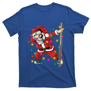 Dabbing Santa Claus Christmas Funny Pool Billiards Xmas Gift T-Shirt