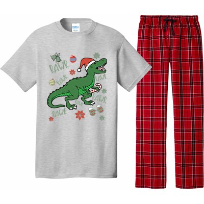 Dinosaur Singing Christmas Carol Pajama Set