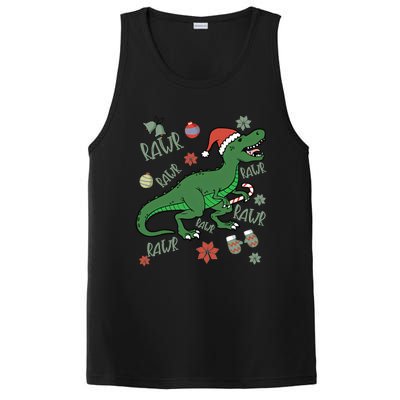 Dinosaur Singing Christmas Carol PosiCharge Competitor Tank