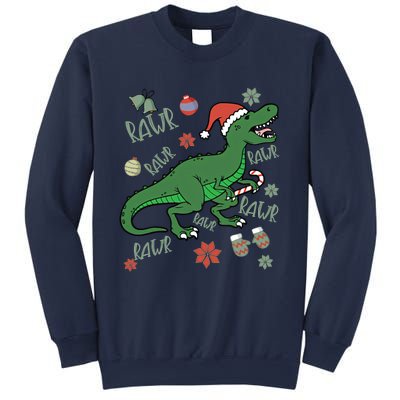 Dinosaur Singing Christmas Carol Sweatshirt