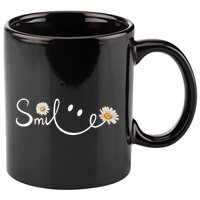 Daisy Smile Cute Gift 11oz C Handle Ceramic Mug