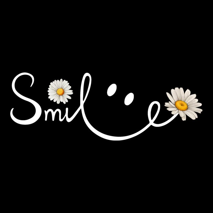 Daisy Smile Cute Gift Flatbill Hat