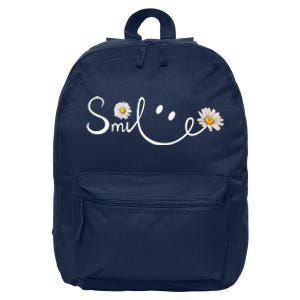 Daisy Smile Cute Gift 16 in Basic Backpack