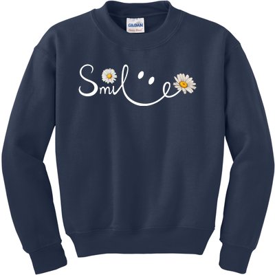 Daisy Smile Cute Gift Kids Sweatshirt