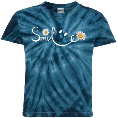 Daisy Smile Cute Gift Kids Tie-Dye T-Shirt