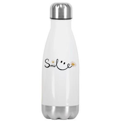 Daisy Smile Cute Gift Stainless Steel Insulated Water Bottle