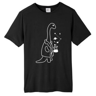 Dino Scientist Cool Crazy Chemistry Lab College University Gift Tall Fusion ChromaSoft Performance T-Shirt