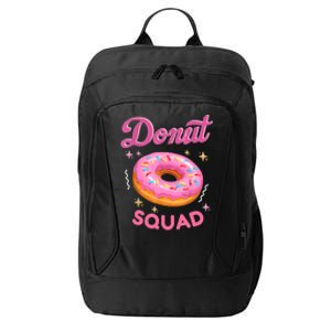 Donut Squad Cute Donut Sprinkle Lover Birthday Girl Party City Backpack