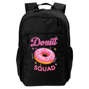 Donut Squad Cute Donut Sprinkle Lover Birthday Girl Party Daily Commute Backpack