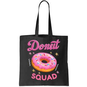 Donut Squad Cute Donut Sprinkle Lover Birthday Girl Party Tote Bag